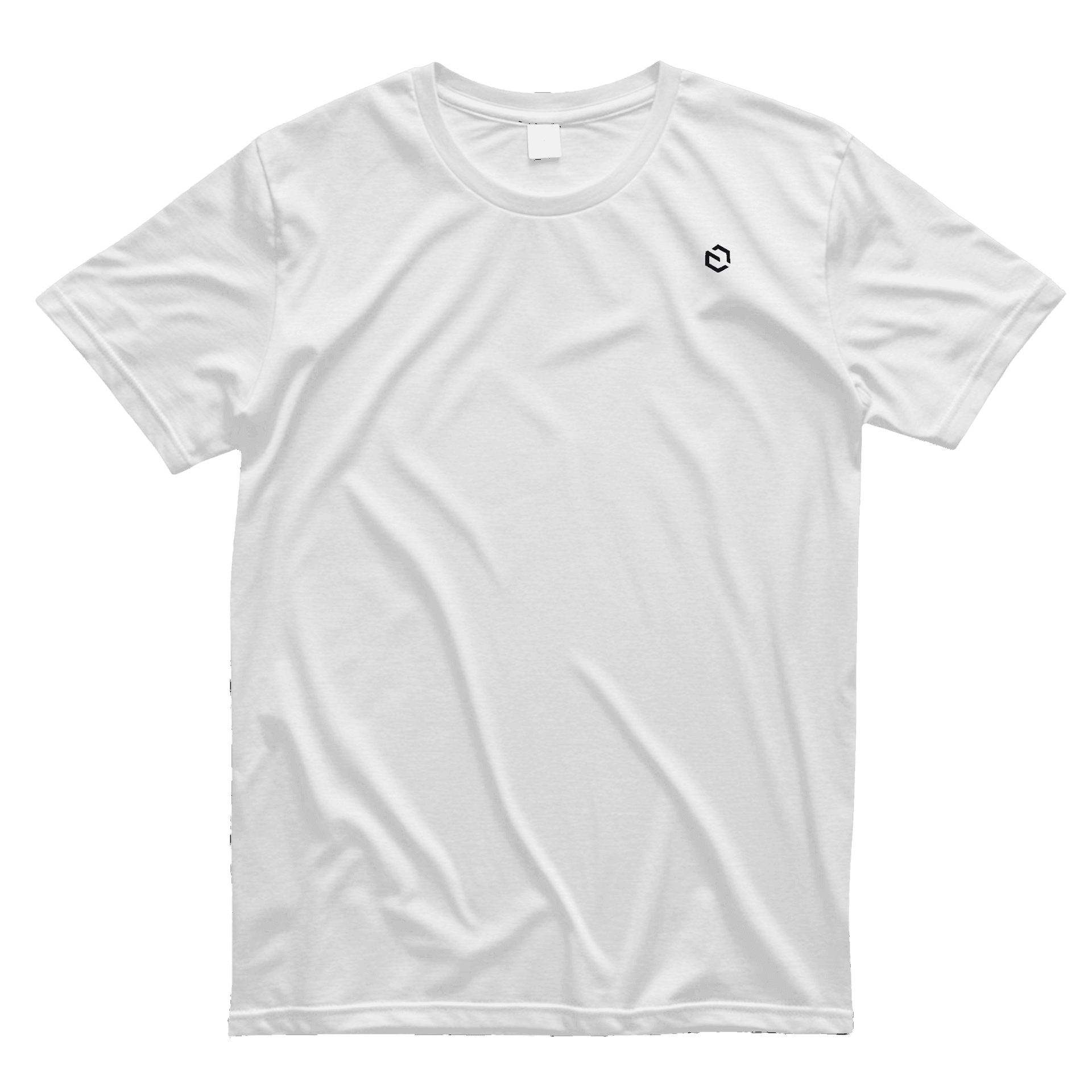 White tshirt with the Payload logo on the front